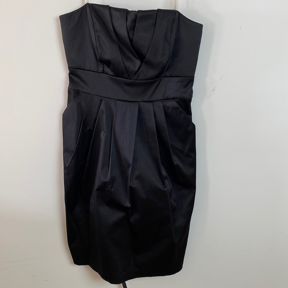 Strapless Black Dress